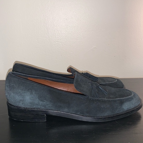 Etienne Aigner, Imperial, Size 8.5N Suede Loafer with tassel, Low heel - Picture 1 of 10